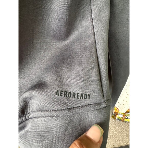 Adidas AEROREADY SAMPLE Crew Neck Front Slit Chest Pocket Pullover Sweatshirt S - Picture 7 of 8